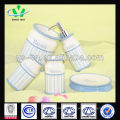 2014 New Products Blue Modern Ceramic Bath Set With Decal Pattern